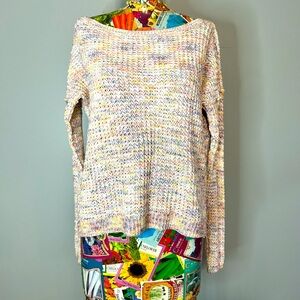 Hollister Pastel Rainbow Sweater